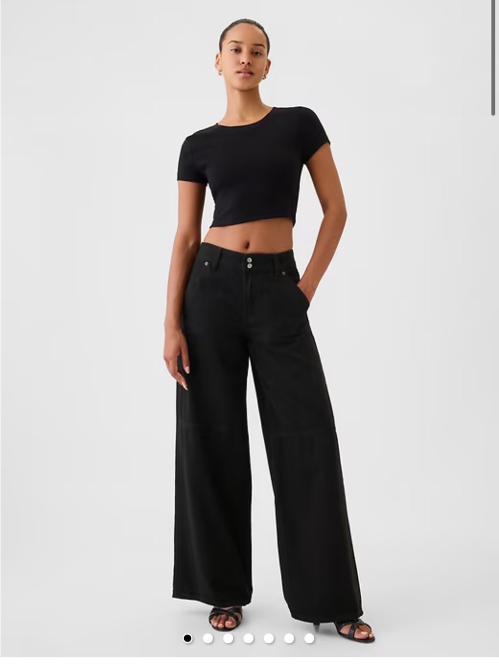 Gap baggy mid rise ultrasoft jeans